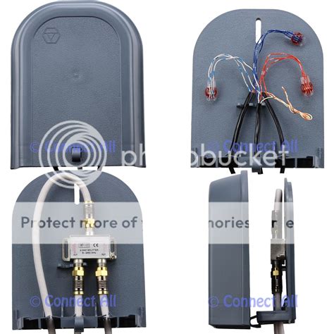 outdoor tv aerial junction box|tv aerial junction box external.